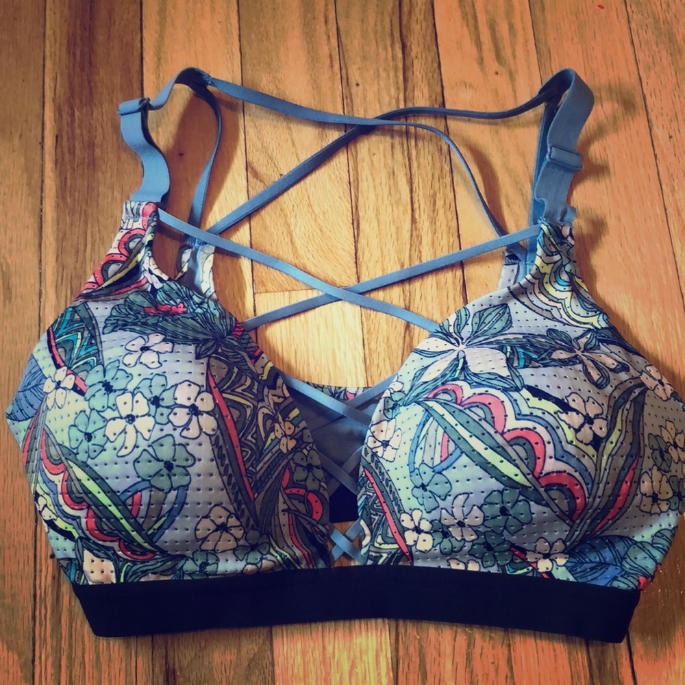 VS Floral Sports Bra